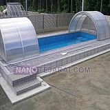 پوشش استخر پوشش استخر